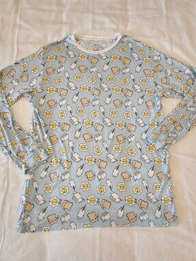 Little Sleepies Breakfasr Buddies Pajama Top Size XL
